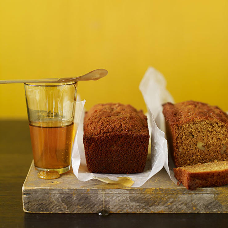 Honey whole-wheat mini loaves