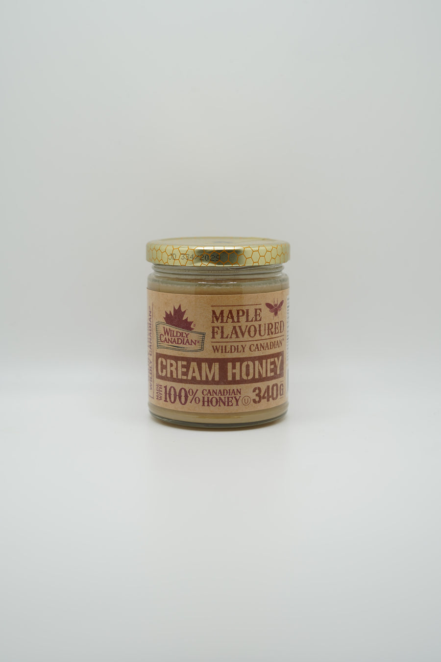 Non-pasteurized Maple Cream Honey