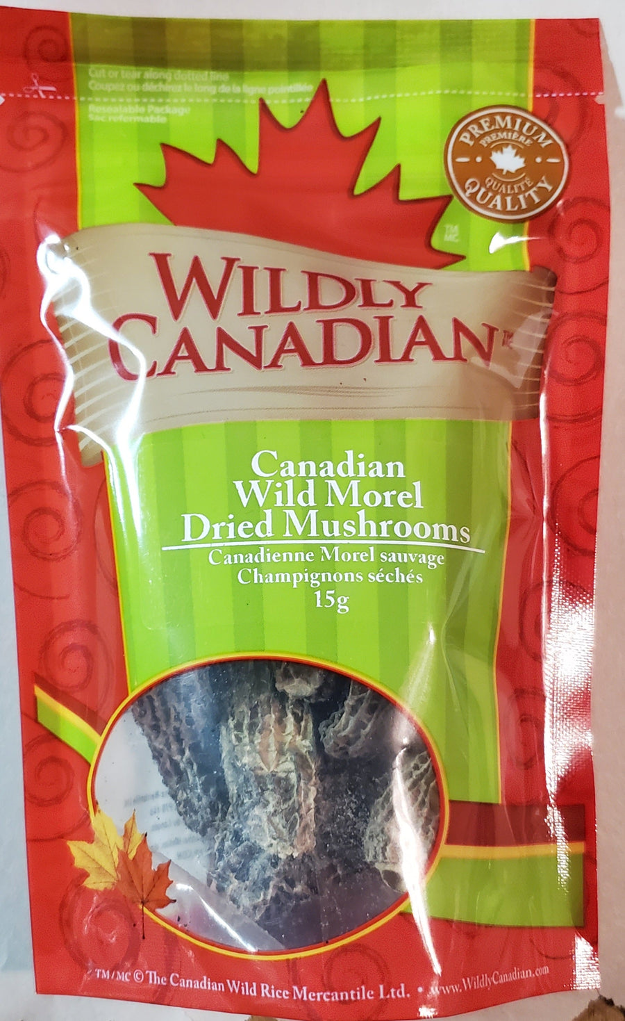Canadian Wild Morel Dried Mushrooms