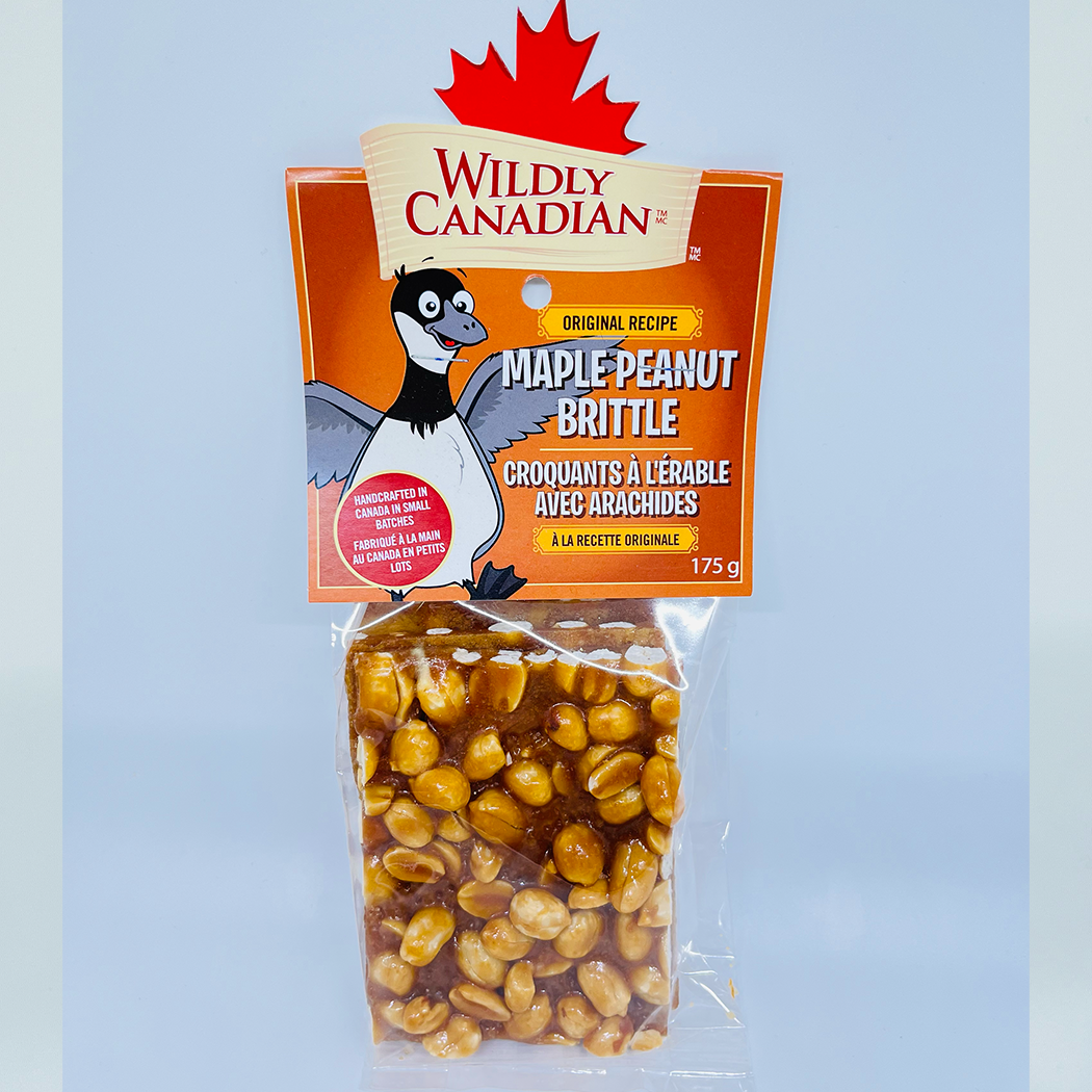 Maple Peanut Brittle