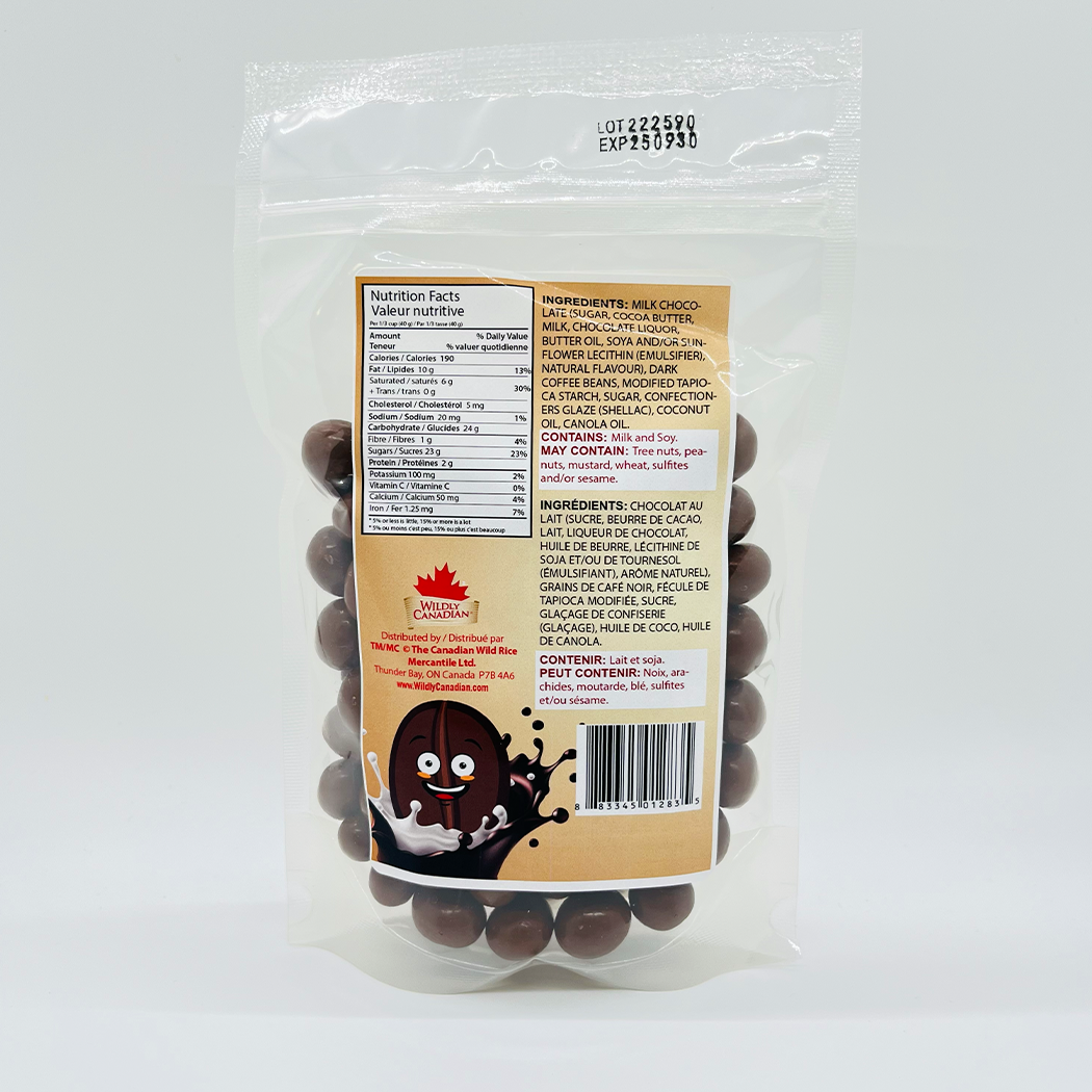 Milk Chocolate Covered Coffee Beans