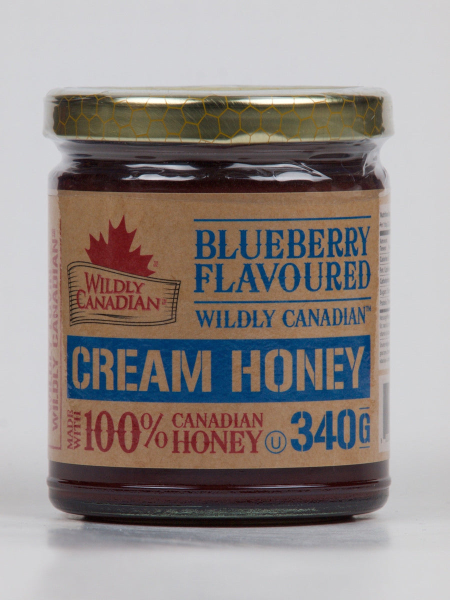 Non-pasteurized Blueberry Cream Honey