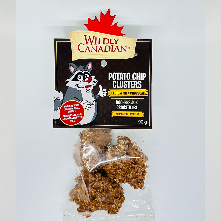 Potato Chip Milk Chocolate Clusters