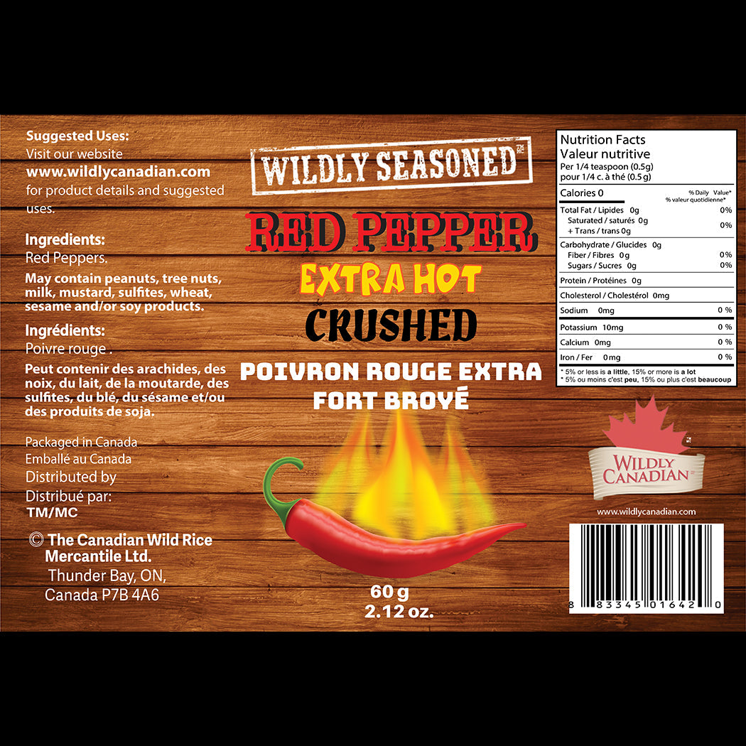 Red Pepper Extra Hot Crushed Seasoning