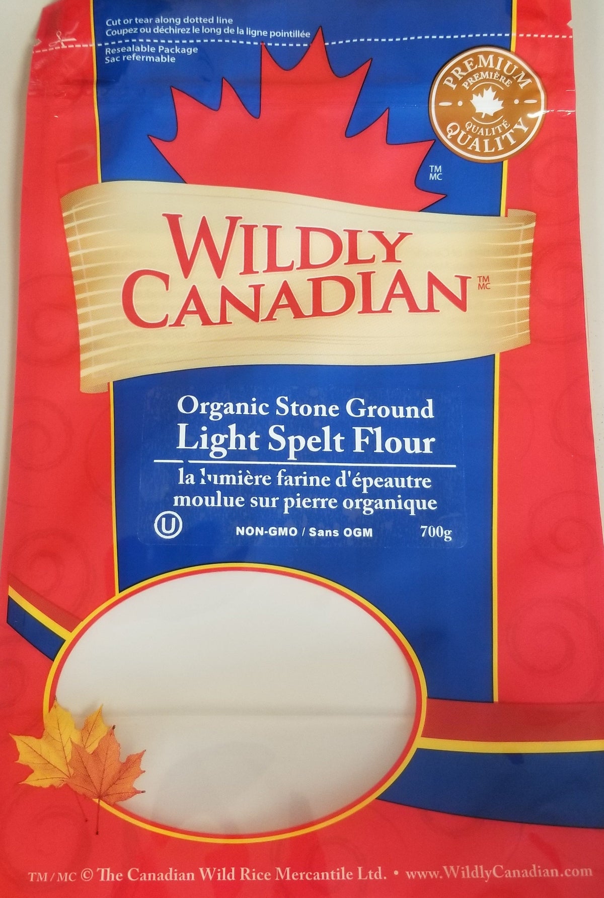 Organic Stone Ground Light Spelt Flour